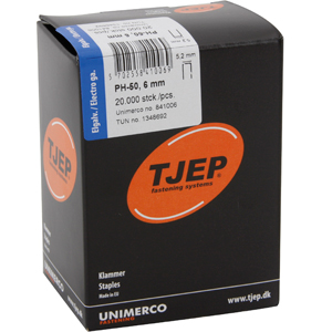 TJEP PH-50 agrafes 6 mm